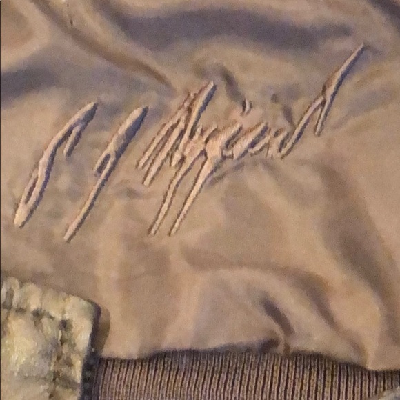 Leather and cloth jacket - Picture 3 of 4